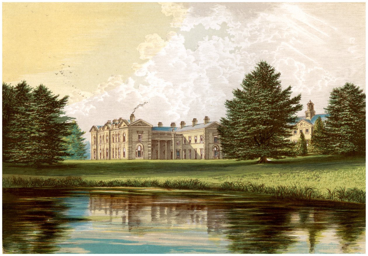 Compton Verney, Warwickshire, hjemsted for Lord Willoughby de Broke, c1880 af Unbekannt