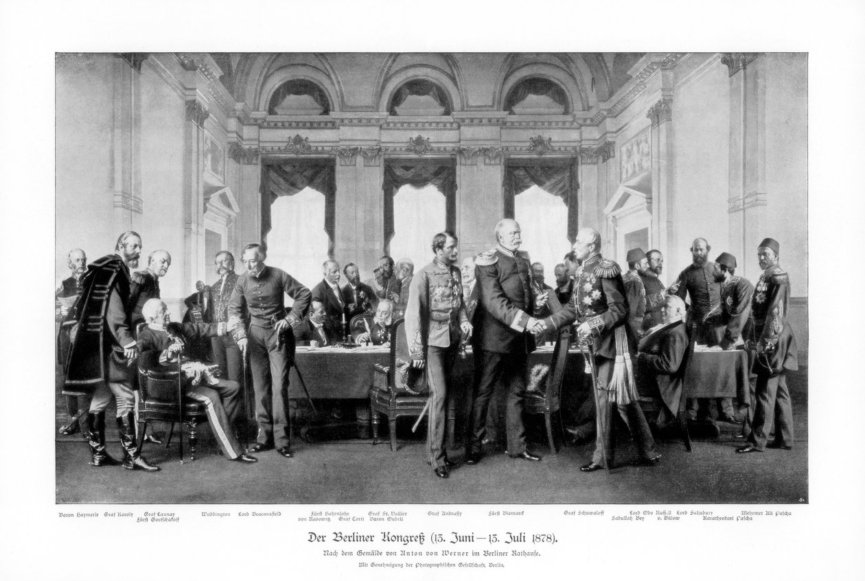 Berlin-kongressen 13. juni-13. juli 1878, 1900 af Unbekannt