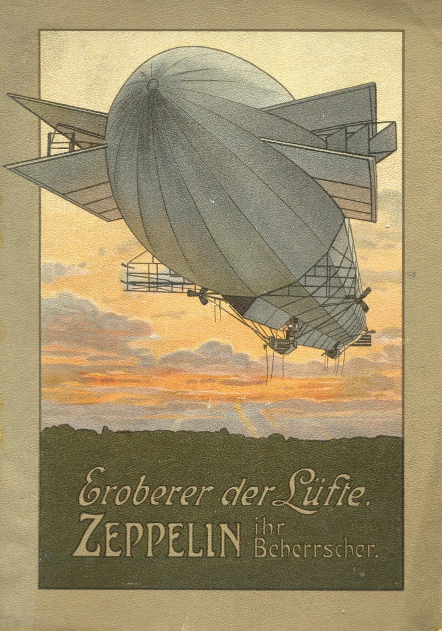 Luftens Erobrer. Zeppelin, 1916 af Unbekannt