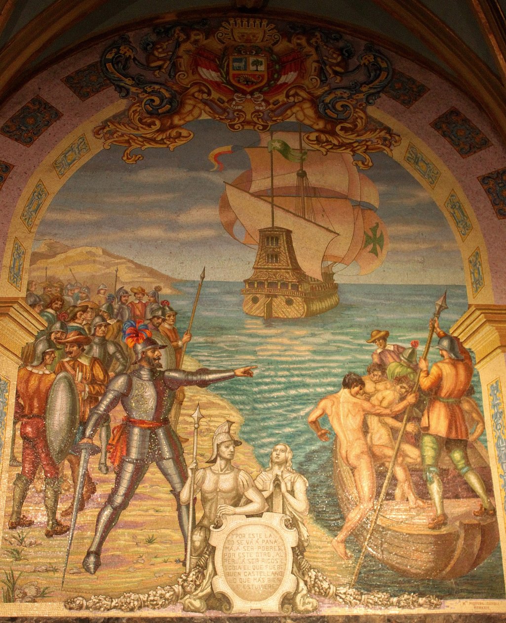 Conquest Of Peru af Francisco Pizarro af Unbekannt