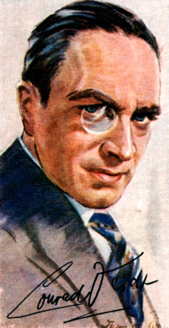 Conrad Veidt, 1893-1943, tysk skuespiller, 20. århundrede af Unbekannt