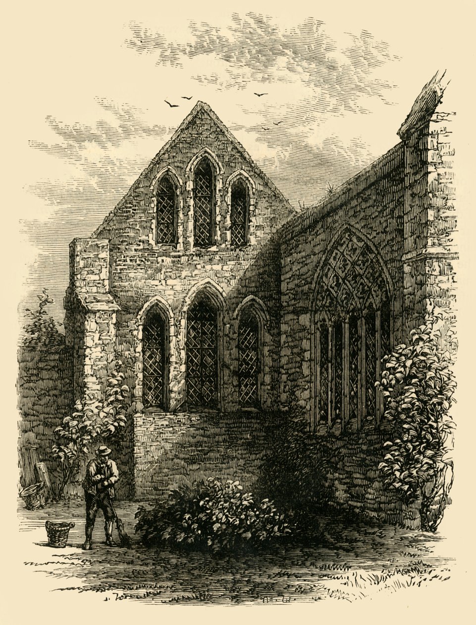 Konsistoriet, Sankt Frelsers Kirke, 1820, c1878. af Unbekannt