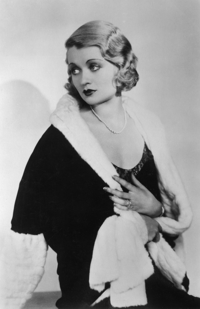 Constance Bennett 1904-1965, amerikansk skuespillerinde, 20. århundrede af Unbekannt