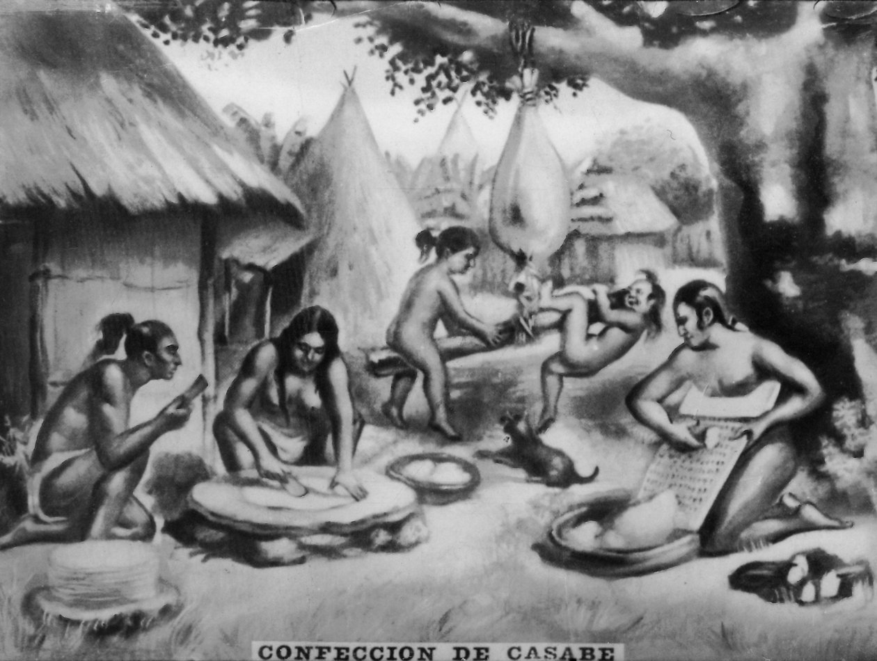 Cooking of Casabe, 1920