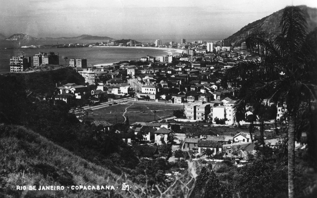 Copacabana, Rio de Janeiro, Brasilien, c1937 af Unbekannt