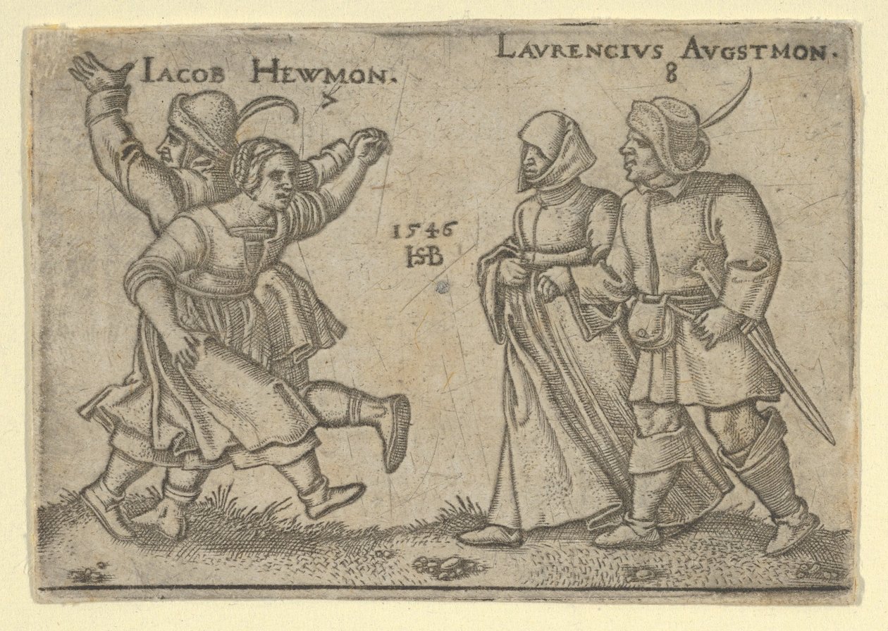 Kopi af juli og august, fra bondegildet eller de tolv måneder, efter 1547. af Unbekannt