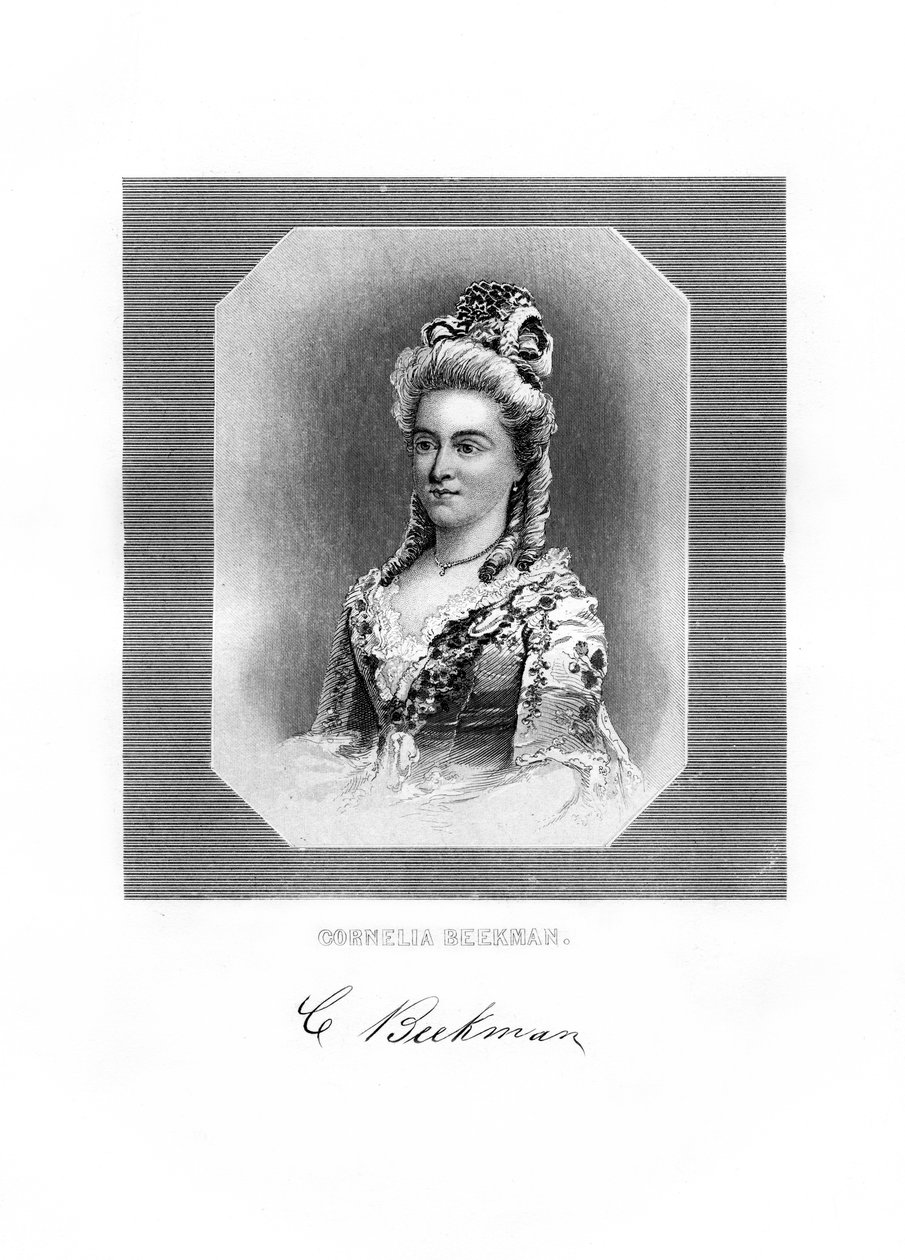 Cornelia Beekman, amerikansk patriot, 1800-tallet af Unbekannt