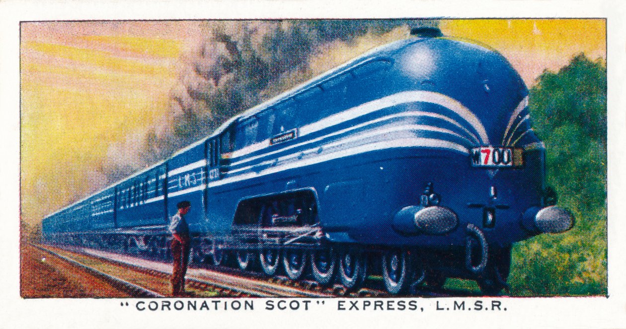 Coronation Scot Express, L.M.S.R., 1938 af Unbekannt