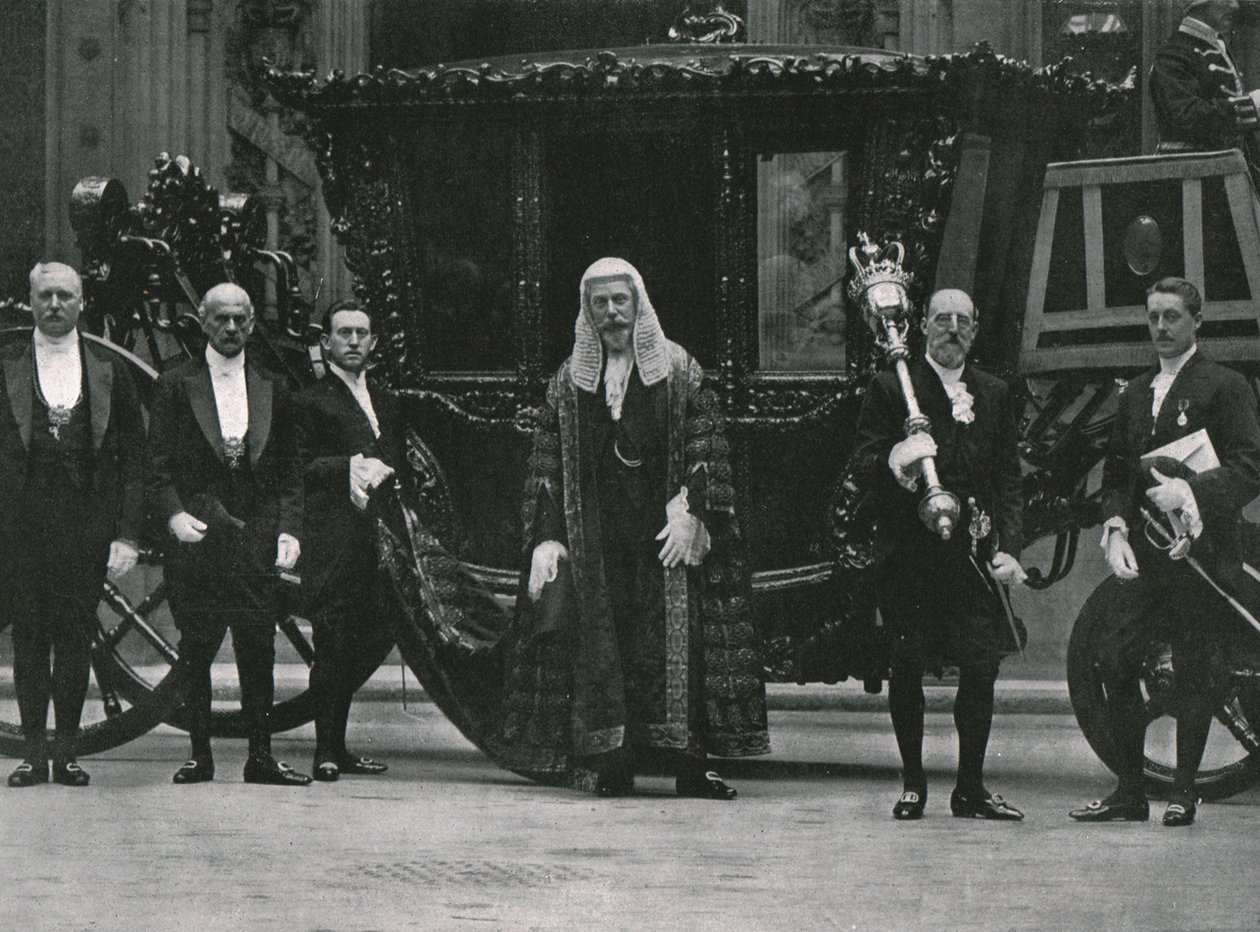 Kroning af kong George V og dronning Mary, London, 1911. af Unbekannt