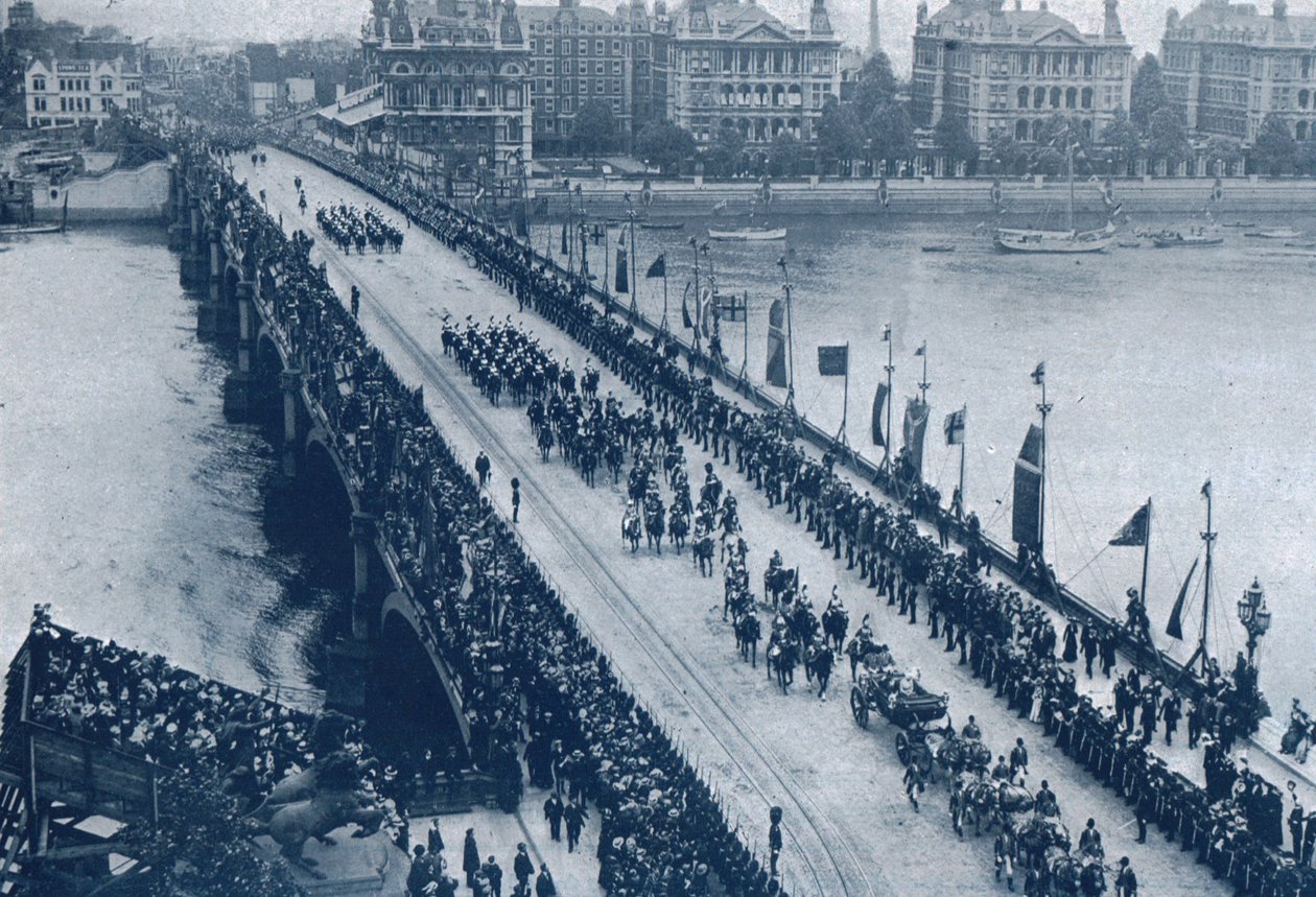 Kroning af kong George V og dronning Mary, London, 1911. af Unbekannt