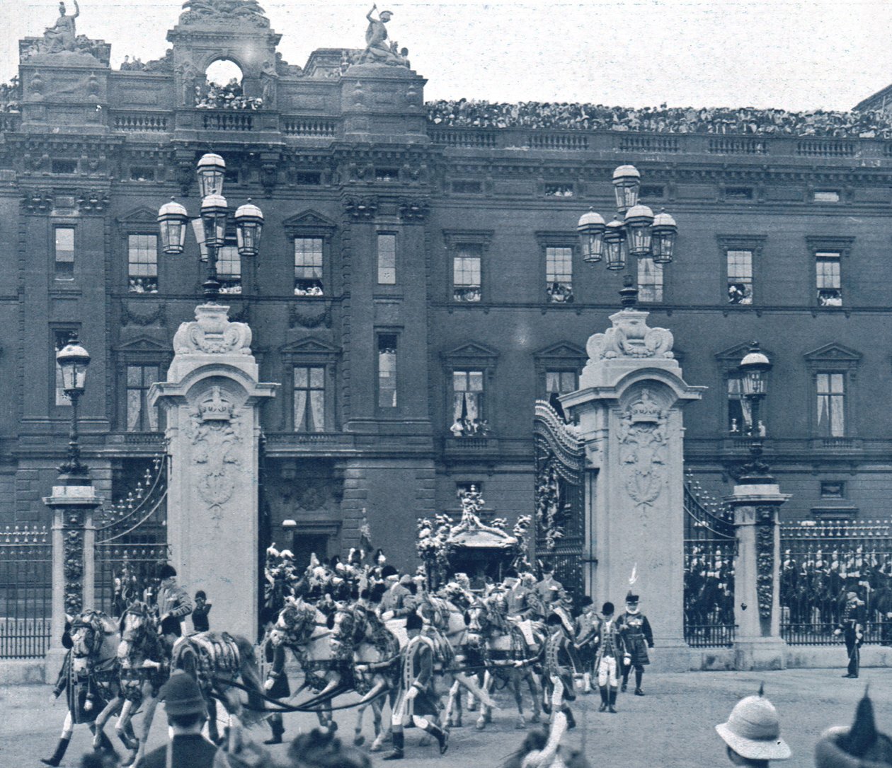 Kroning af kong George V og dronning Mary, London, 1911. af Unbekannt