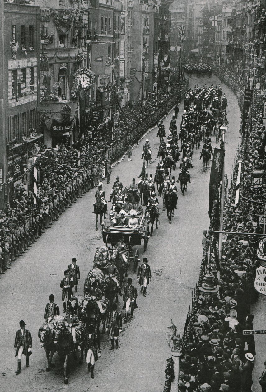 Kroning af kong George V og dronning Mary, London, 1911. af Unbekannt