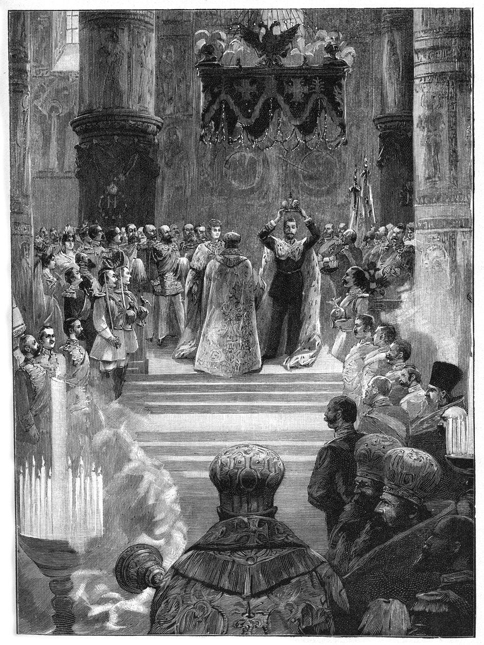 Kroningen af zar Nicholas II, 26. maj 1896, 1900 af Unbekannt