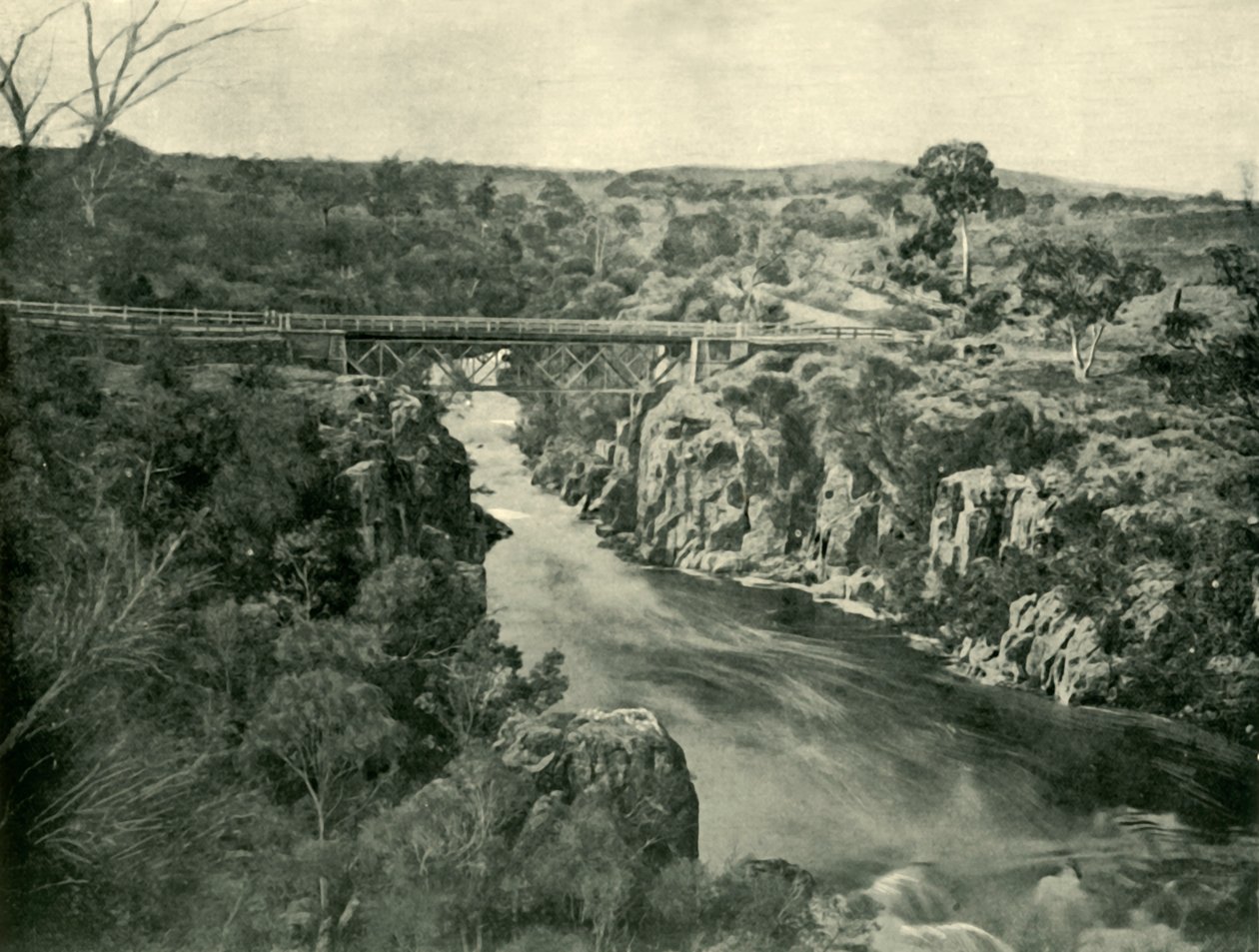 Corra Lynn, nær Launceston, 1901. af Unbekannt