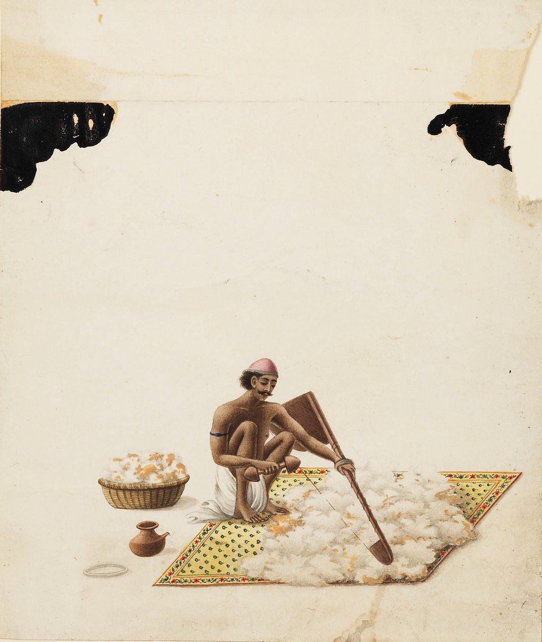 Bomuldsspinder, 1840-1850 af Unbekannt