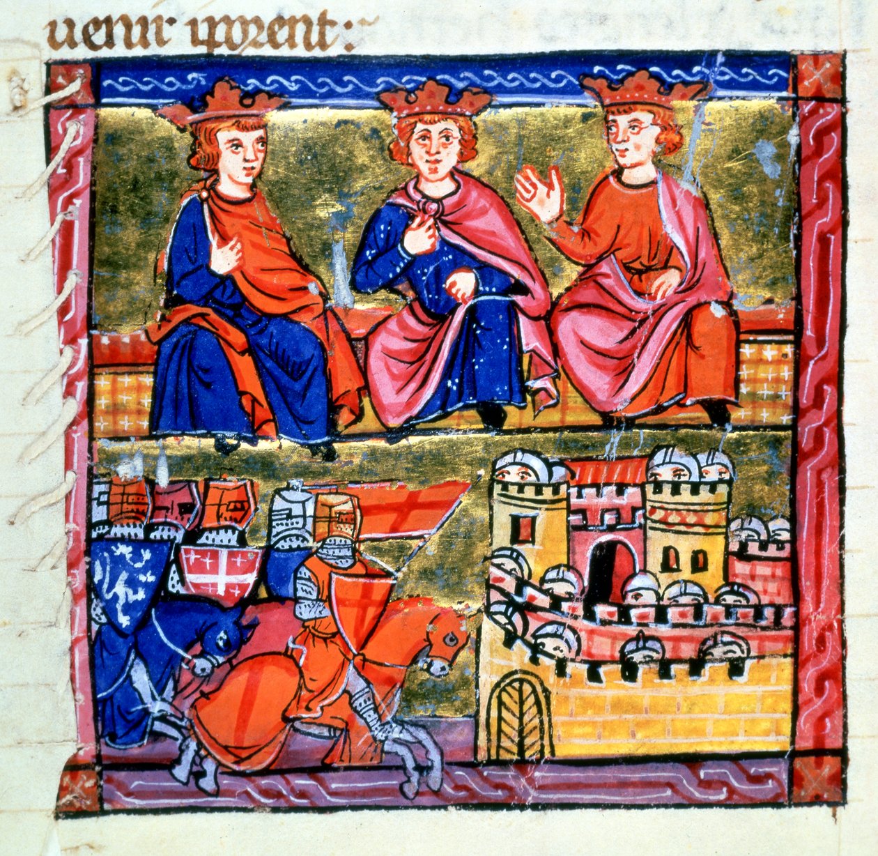 Koncilet af Acre og belejringen af Damaskus, 1147-1148 slutningen af det 12. århundrede af Unbekannt