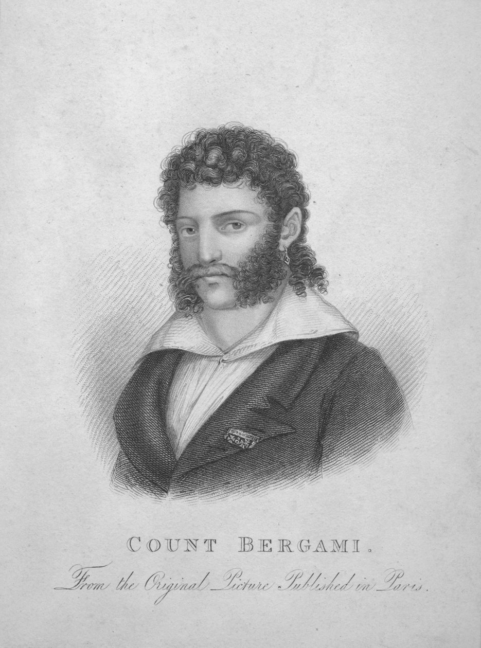Greve Bergami, c1820. af Unbekannt