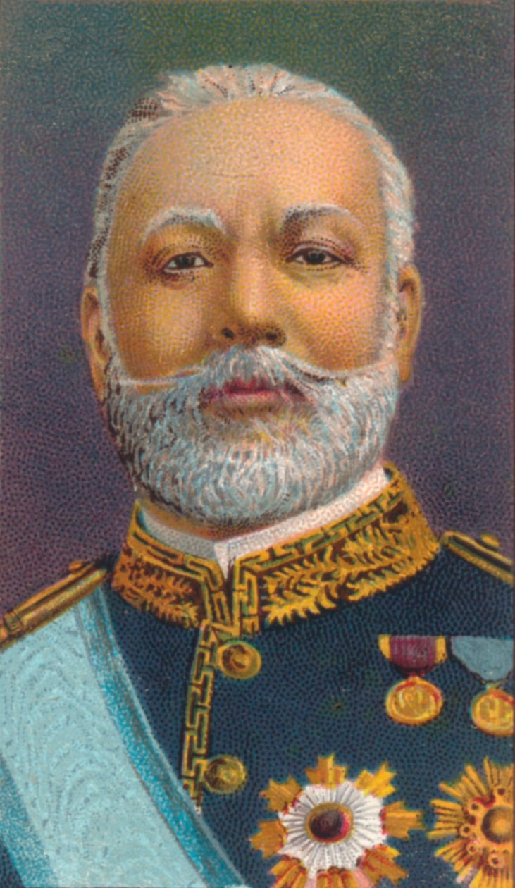 Grev Hayashi Tadasu, 1850-1913, karrierediplomat og minister i Meiji-perioden Japan, 1906 af Unbekannt