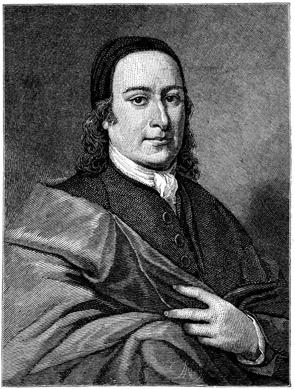 Greve Nicolaus Ludwig von Zinzendorf 1700-1760, tysk teolog af Unbekannt