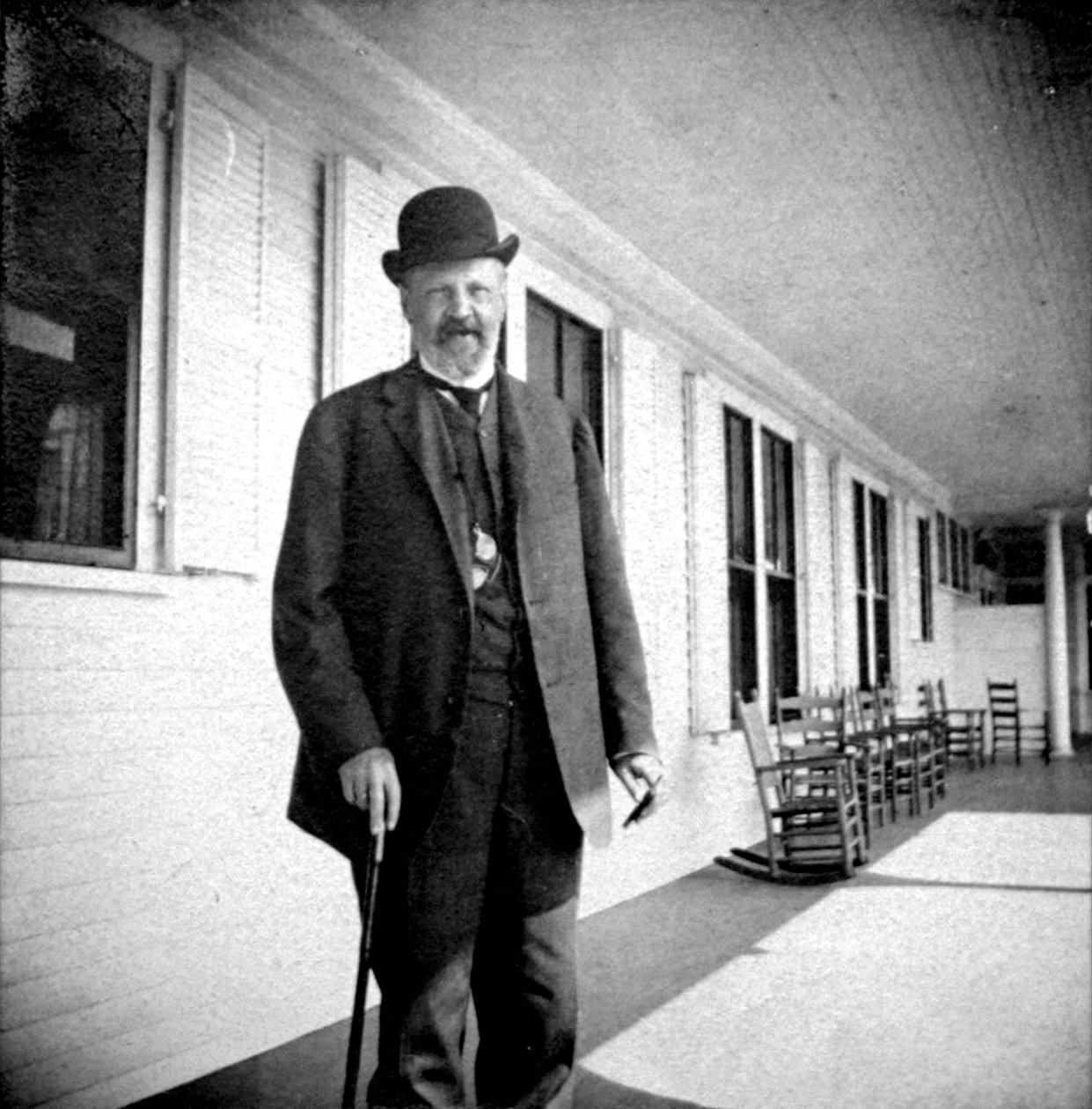 Grev Sergei Yulyevich Witte, russisk premierminister, under sin rejse til USA, 1905 af Unbekannt