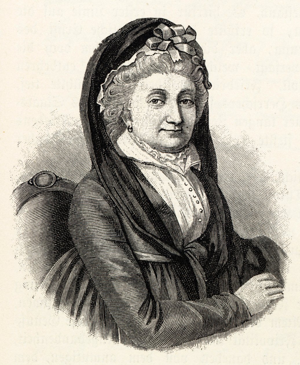 Grevinde Sophie Marie von Voss 1729-1814. af Unbekannt