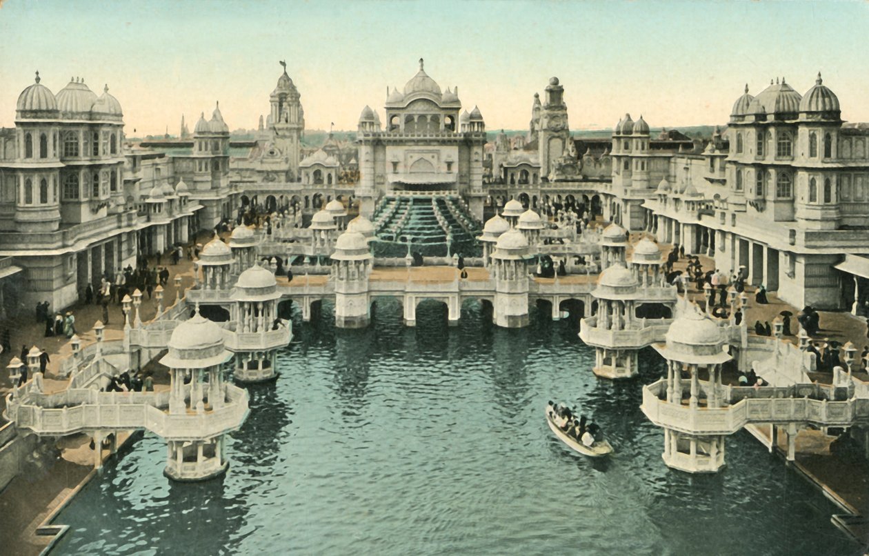 Court of Honour, Coronation Exhibition, London, 1911. af Unbekannt