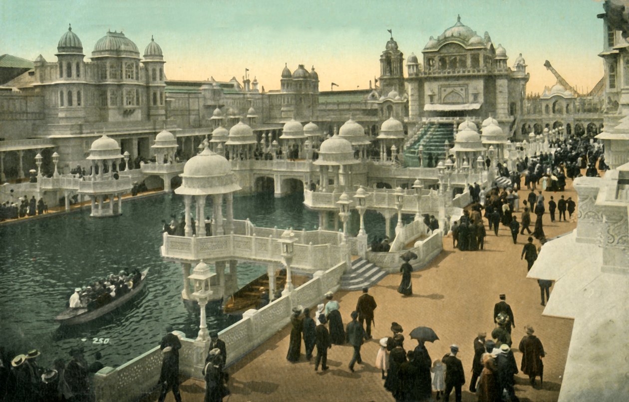 Court of Honour, Coronation Exhibition, London, 1911. af Unbekannt