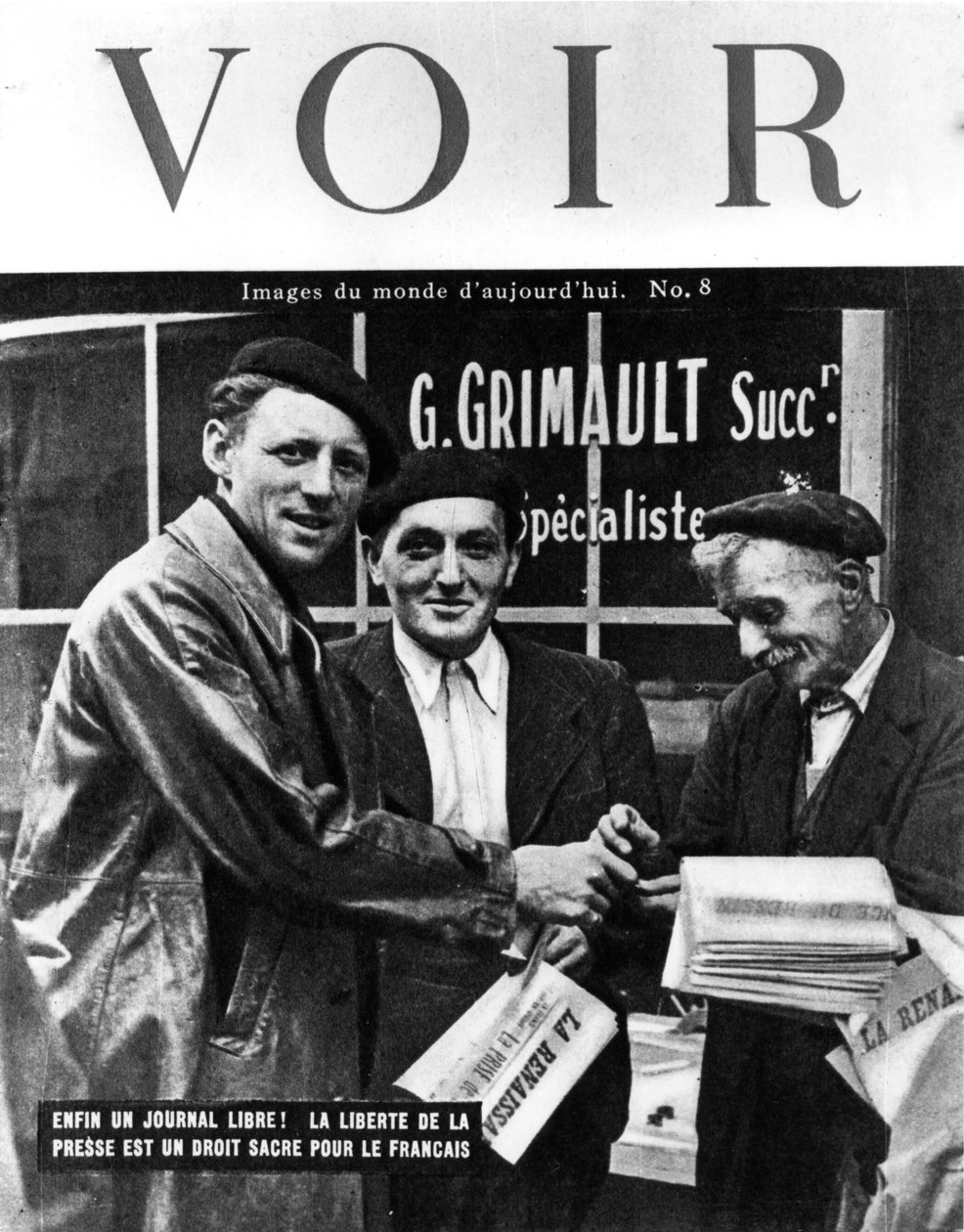 Forside af magasinet Se, 1944 af Unbekannt
