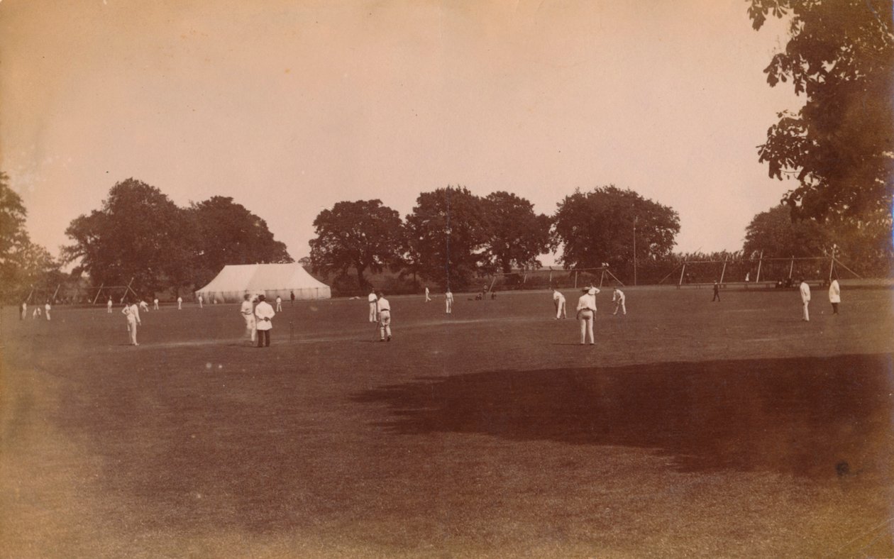 Cricketkamp, slutningen af det 19.-begyndelsen af det 20. århundrede. af Unbekannt