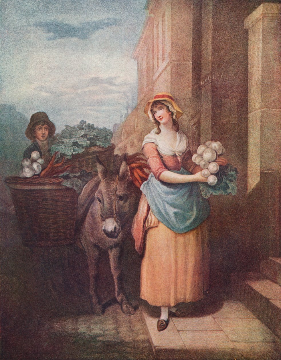 Cries of London Plate 13: majroer og gulerødder, karotte og navet, 1797. 1911 af Unbekannt