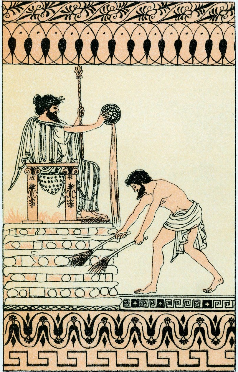 Croesus, sidste konge af Lydia fra ca. 560 f.Kr af Unbekannt