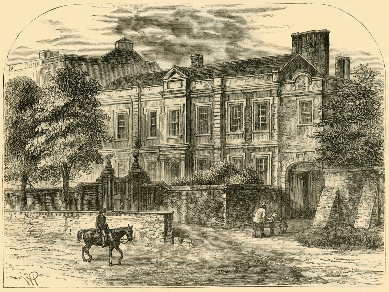 Cromwell House, Highgate, c1876. af Unbekannt