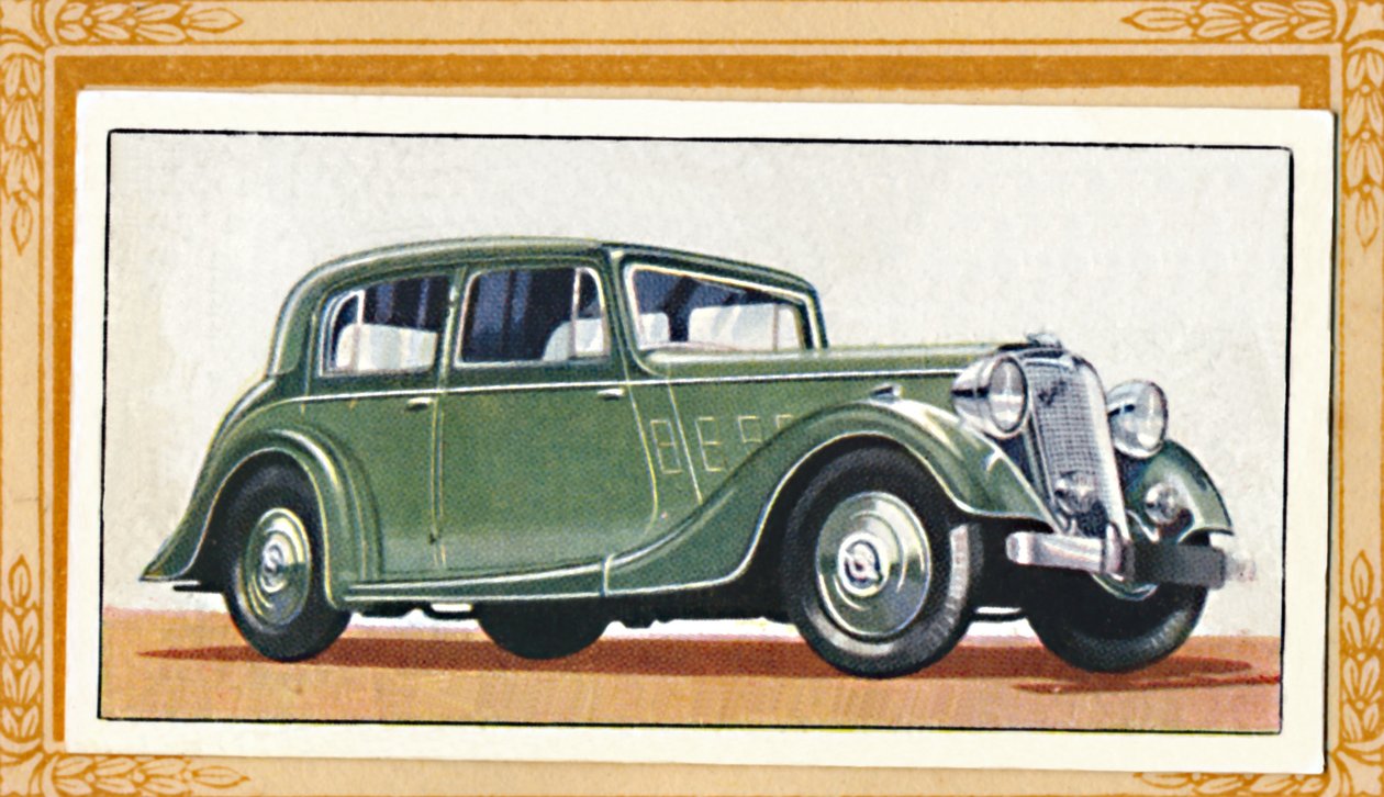 Crossley 10 Regis Saloon, c1936 af Unbekannt