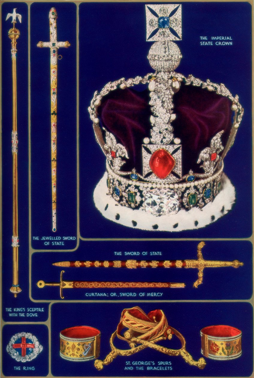 Det Forenede Kongeriges kronjuveler, 1937 af Unbekannt