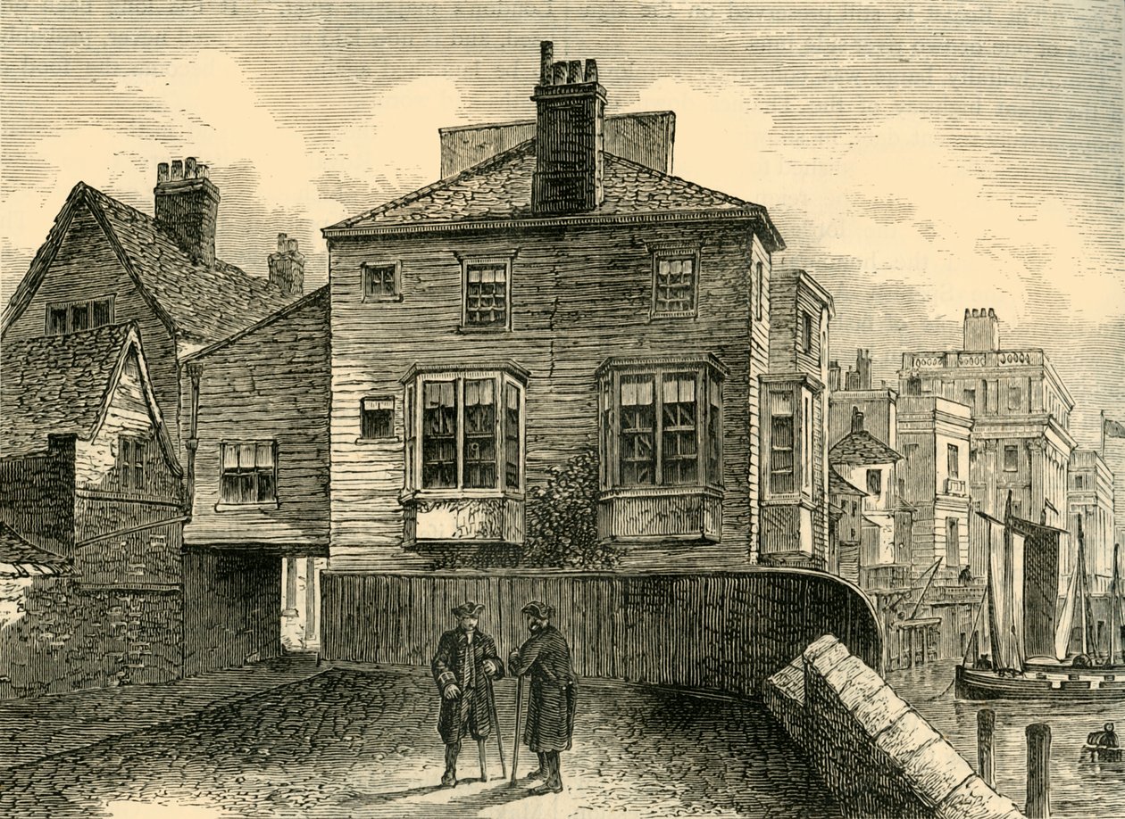 Crown and Scepter Inn, Greenwich, c1878. af Unbekannt