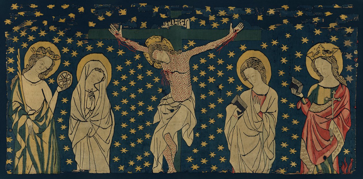 Korsfæstelse, tysk, ca. 1325-50. af Unbekannt