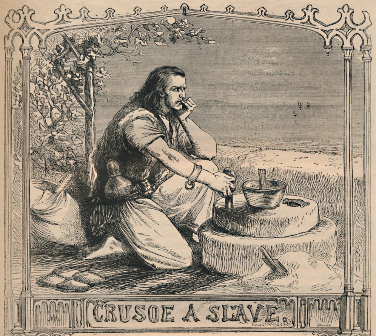 Crusoe A Slave, c1870 af Unbekannt