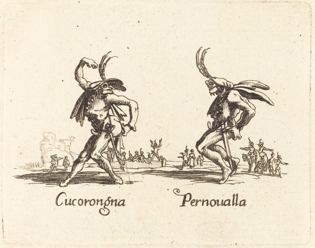 Cucorongna og Pernoualla. af Unbekannt