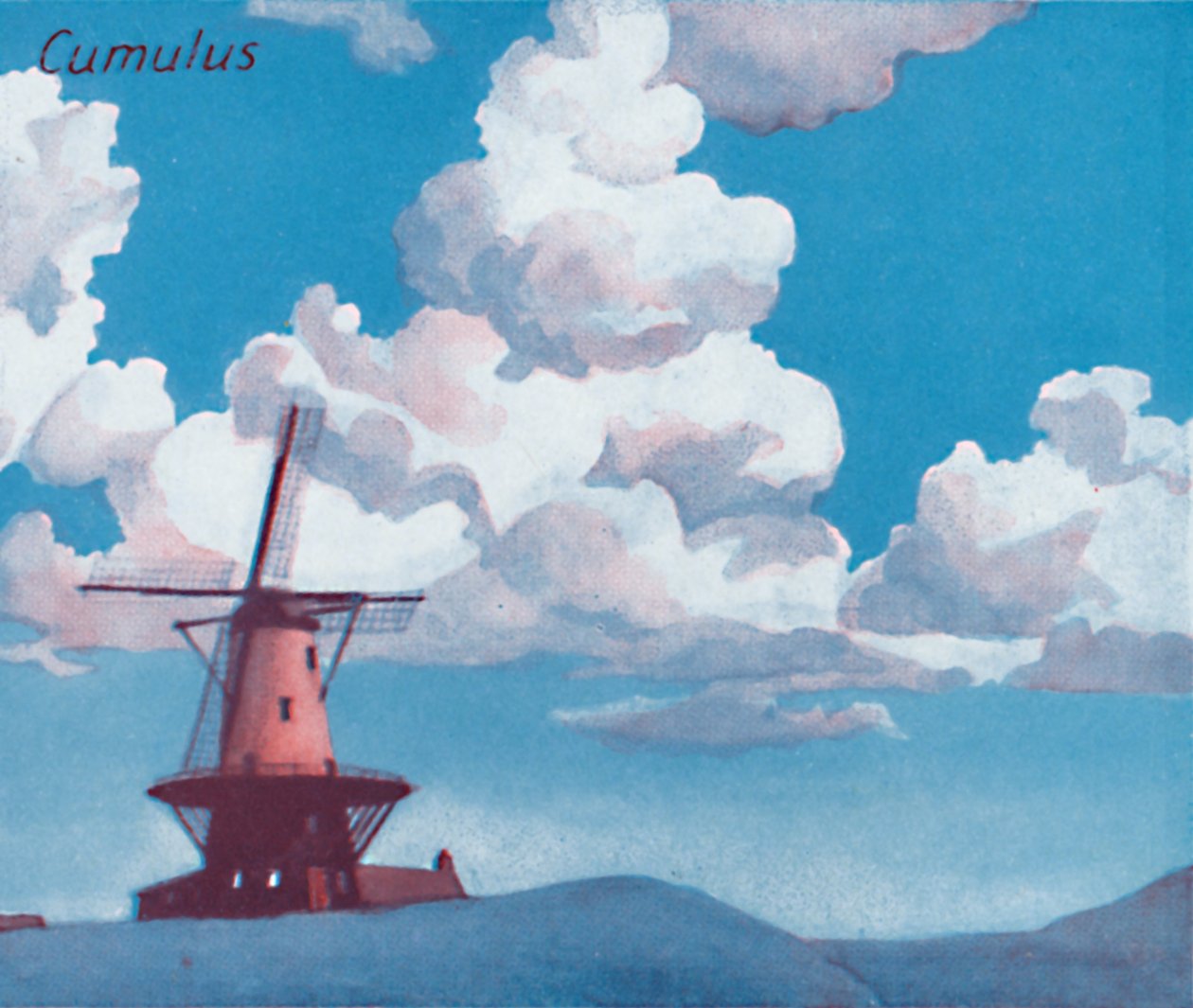 Cumulus - Et dusin af de vigtigste skyformer på himlen, 1935 af Unbekannt