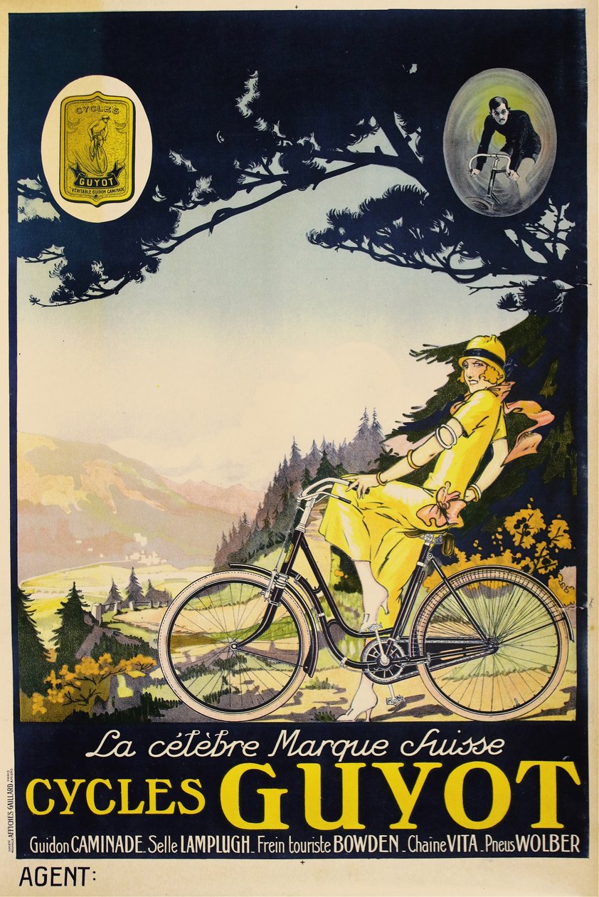Cycles Guyot, ca. 1920. af Unbekannt