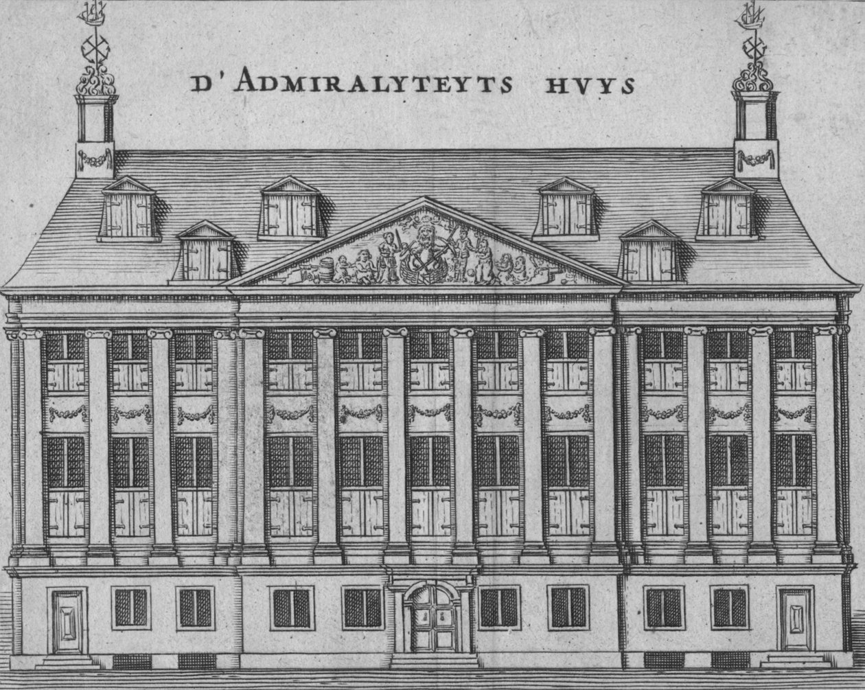 DAdmiralyteyts Huys, slutningen af det 17.-begyndelsen af det 18. århundrede. af Unbekannt