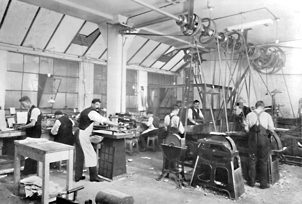 Dalziel Foundry Limited. - Earl Street lokaler. Finishers and Diverse Finishing Plant, 1909. af Unbekannt