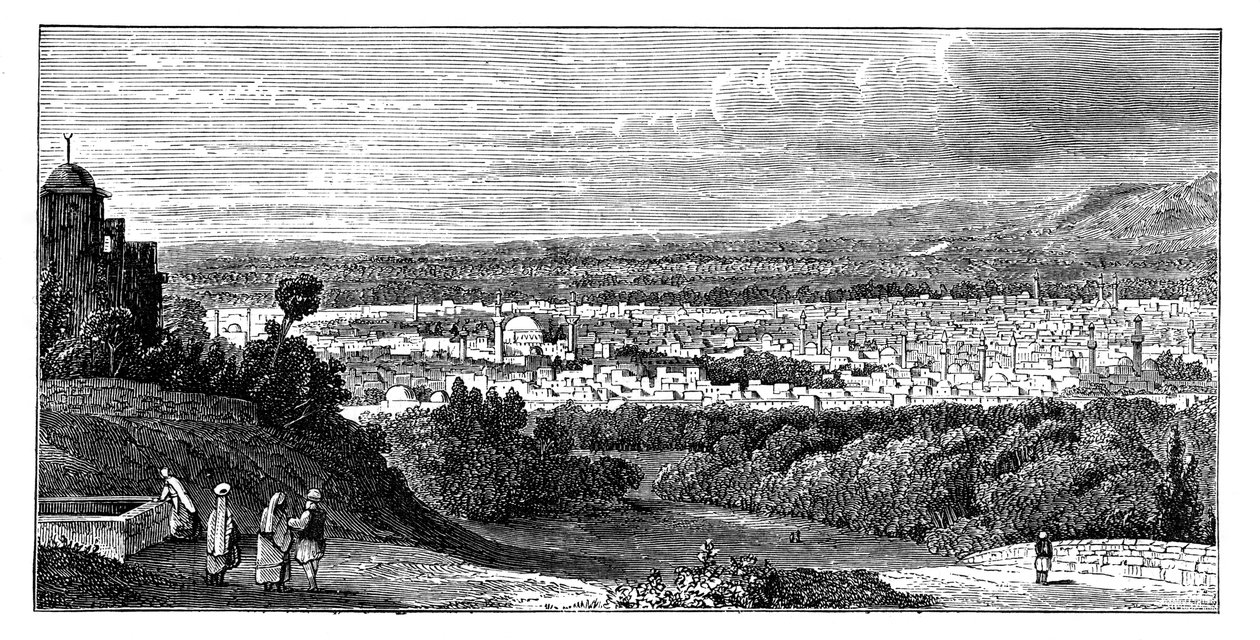 Damaskus, Syrien, c1890 af Unbekannt