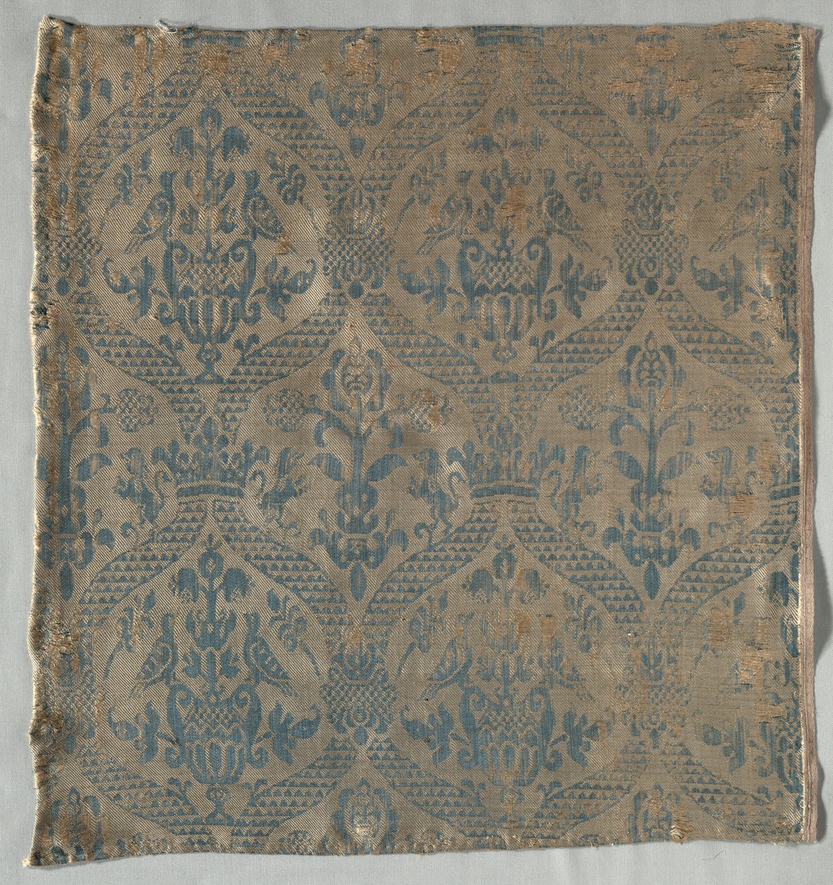 Damaskfragment, 1500-tallet. af Unbekannt