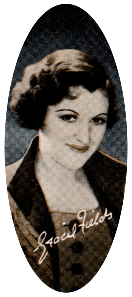 Dame Gracie Fields, DBE 1898-1979, engelsk skuespillerinde, sangerinde og komiker, 1935 af Unbekannt