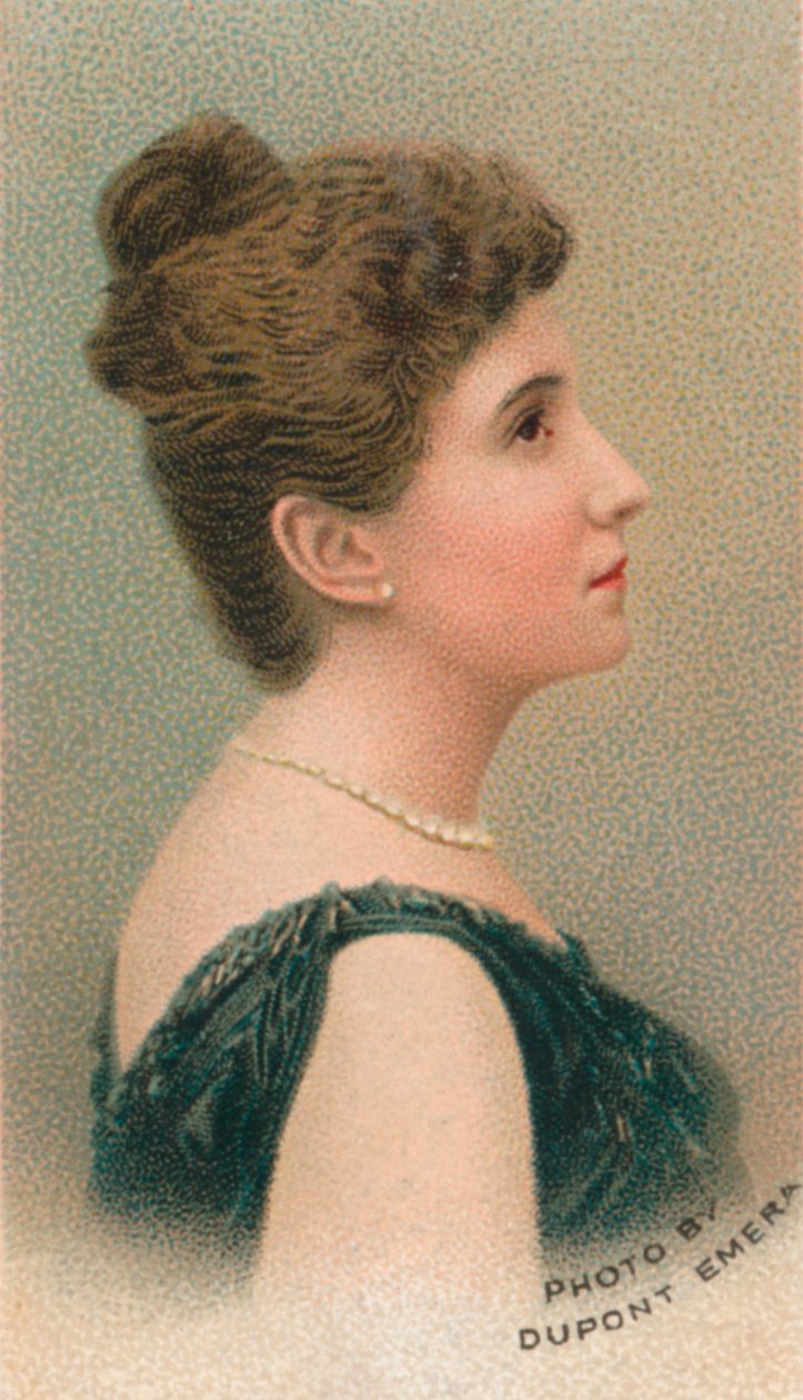 Dame Nellie Melba 1861-1931, australsk operasopran, 1911 af Unbekannt