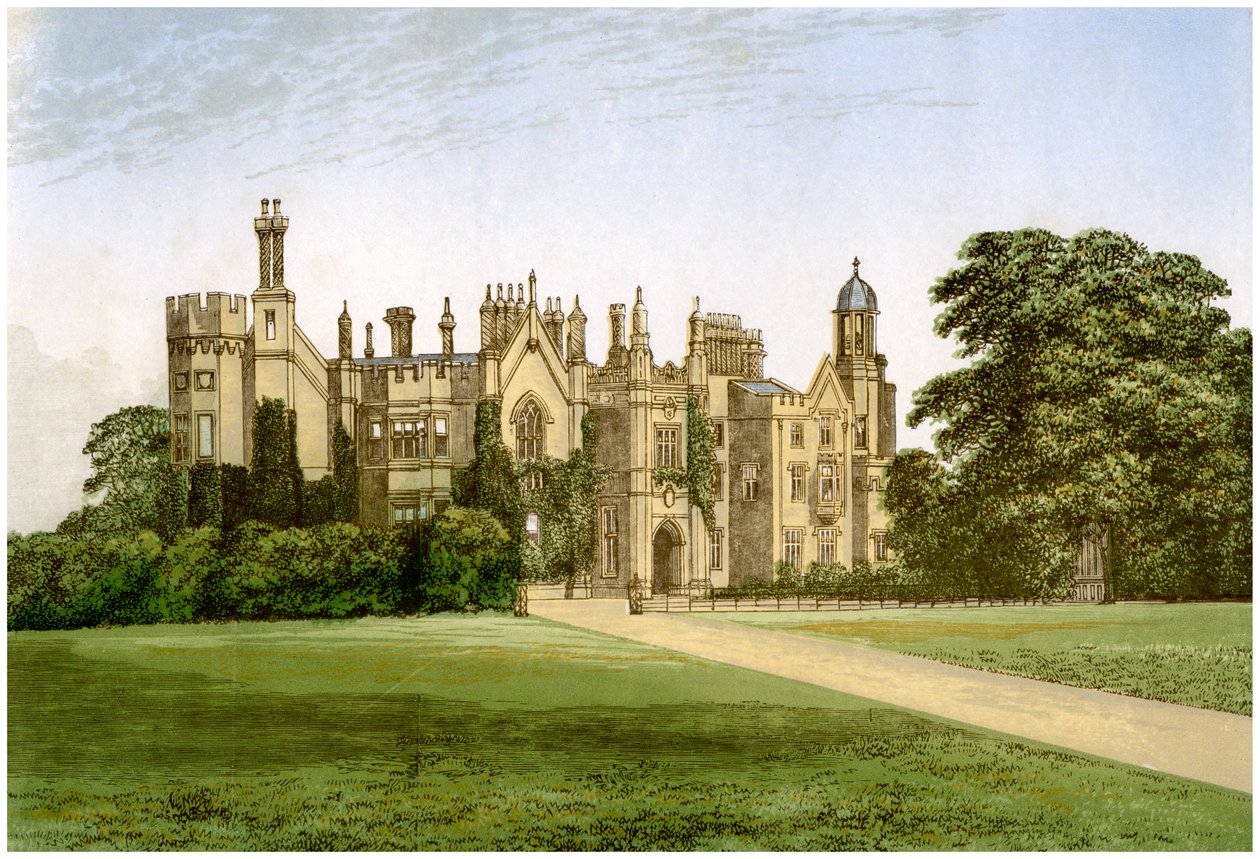 Danbury Palace, Essex, hjemsted for biskoppen af Rochester, c1880 af Unbekannt