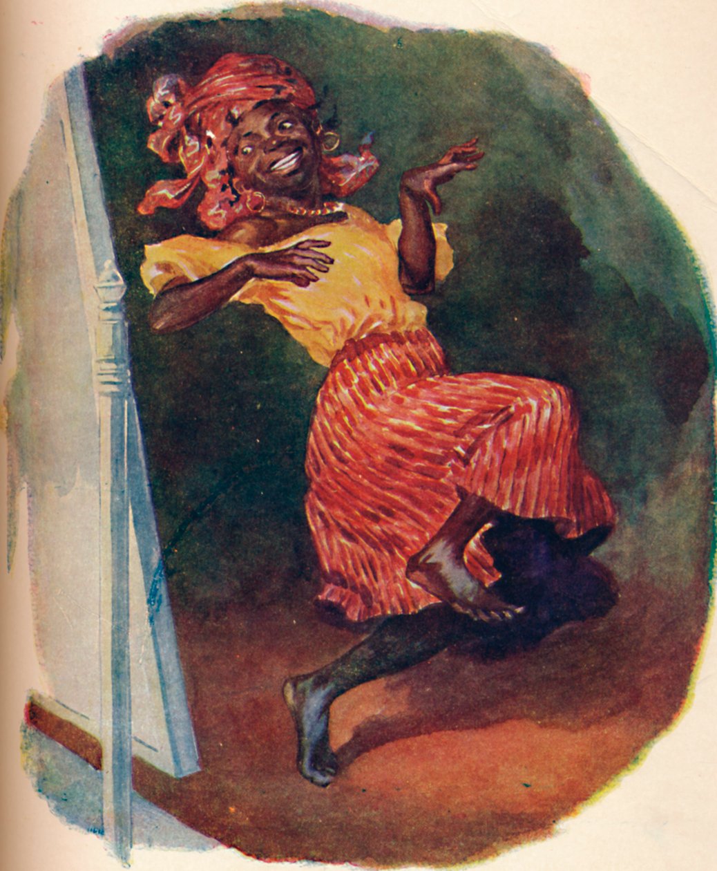 Dans foran glasset i stor stil, 1929 af Unbekannt