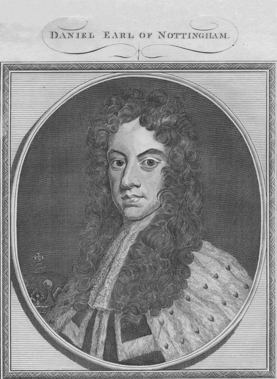 Daniel Earl of Nottingham, c1785. af Unbekannt