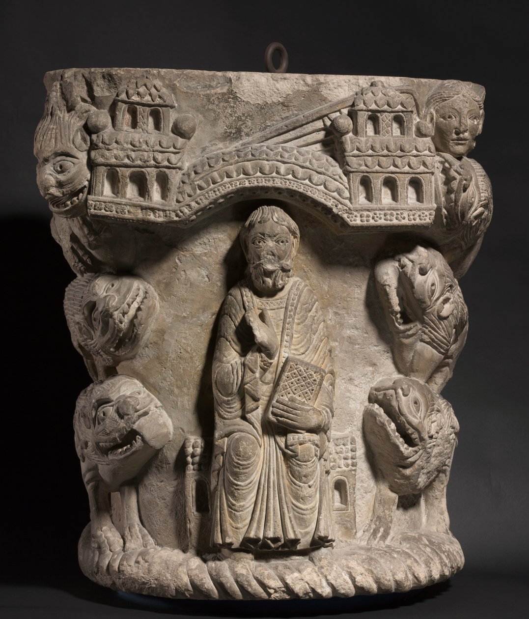 Daniel i Løvehulen, ca. 1125-1150. af Unbekannt